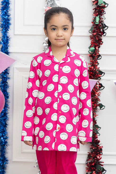 PINK SMILEY SET